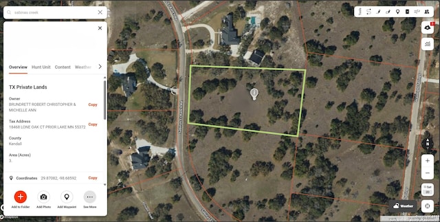 Listing photo 2 for TBDLOT19 Sabinas Creek Ranch, Boerne TX 78006