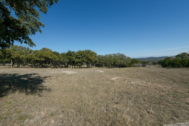 view of landscape featuring a rural view