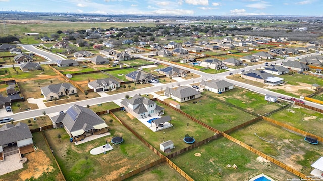 drone / aerial view featuring a residential view