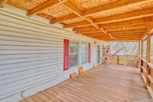225 County Road 3821, San Antonio, TX 78253 - view of wooden deck
