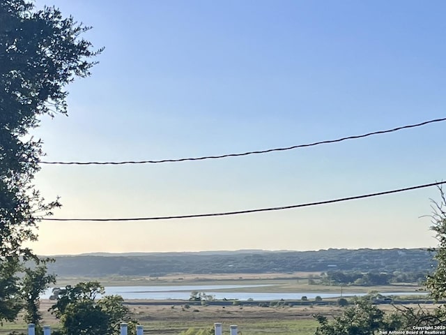 property view of mountains with a water view