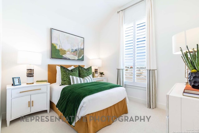 11717 Warlock, San Antonio, TX 78254 - bedroom with light carpet, multiple windows, and lofted ceiling