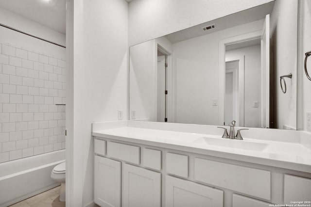 11717 Warlock, San Antonio, TX 78254 - full bathroom with vanity and washtub / shower combination