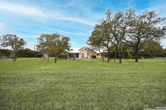 view of yard