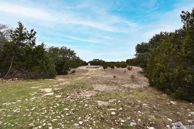 view of landscape with a rural view