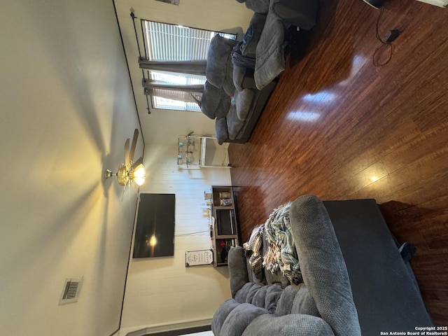 living room with visible vents