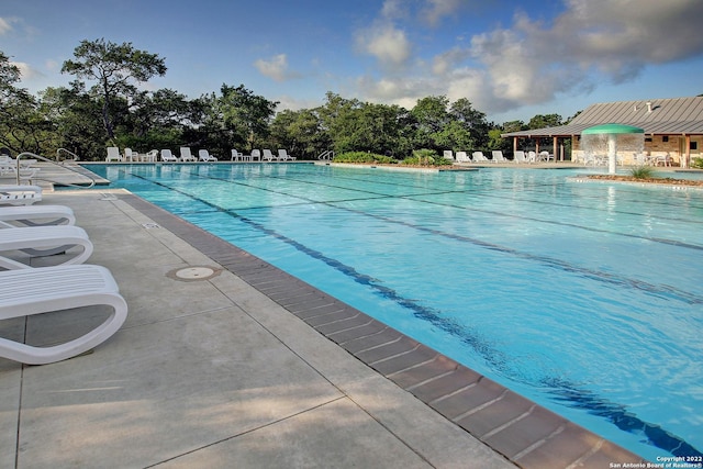 view of swimming pool