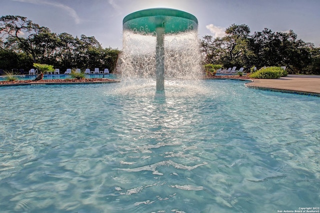 view of pool