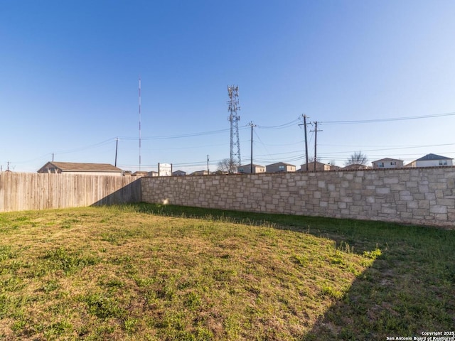 11830 Bricewood Pass, San Antonio, TX 78254 - view of yard featuring a fenced backyard
