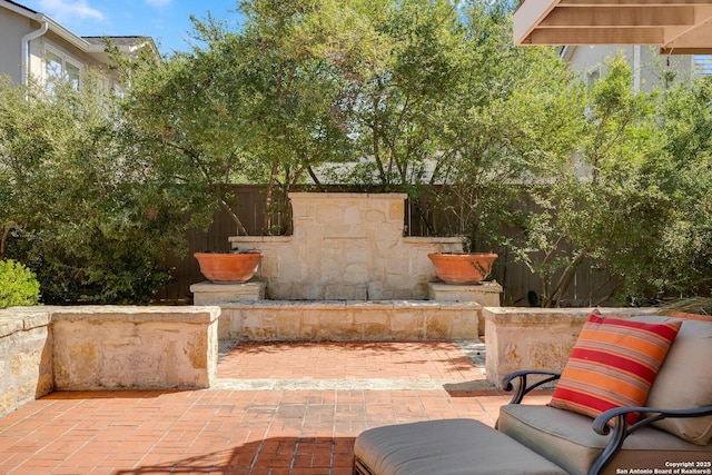 331 Ridgemont, Terrell Hills, TX 78209 - view of patio