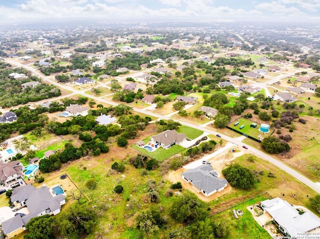 birds eye view of property featuring a residential view