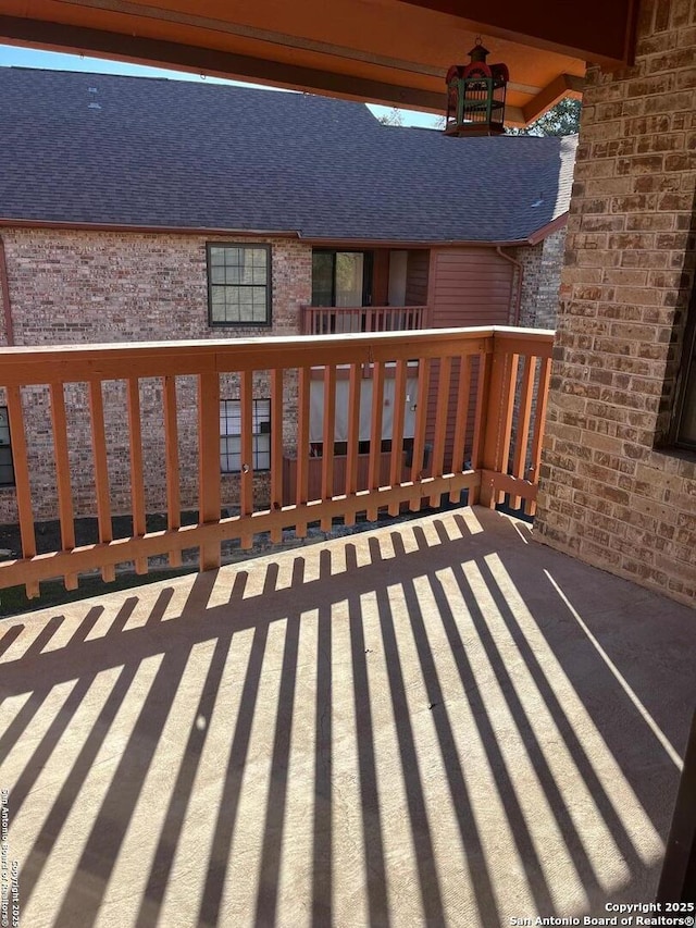 view of deck