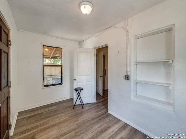 3315 Pitluk Ave, San Antonio, TX 78211 - empty room with baseboards and wood finished floors