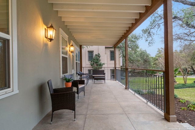 view of patio / terrace