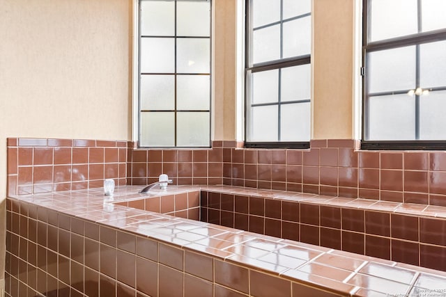 bathroom with plenty of natural light