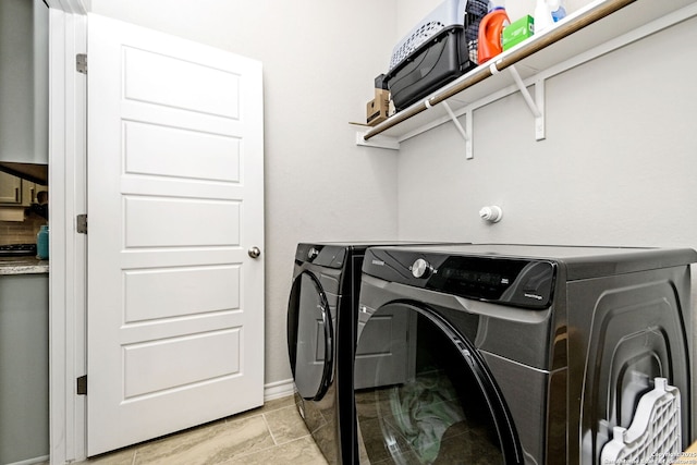 13818 Cessna, San Antonio, TX 78245 - laundry room with laundry area and washing machine and dryer