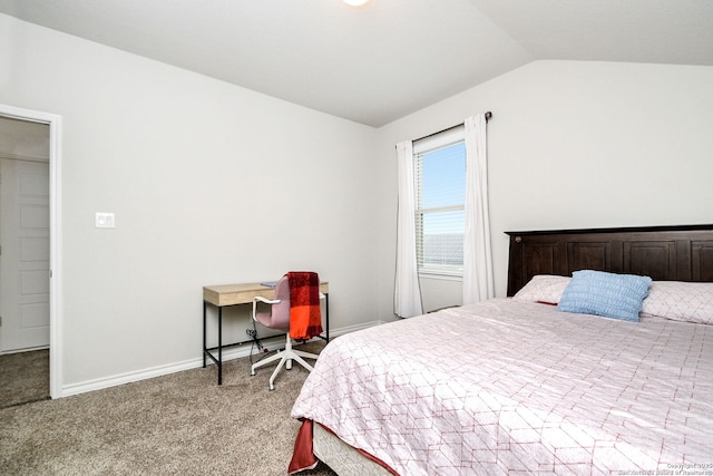13818 Cessna, San Antonio, TX 78245 - carpeted bedroom featuring vaulted ceiling and baseboards
