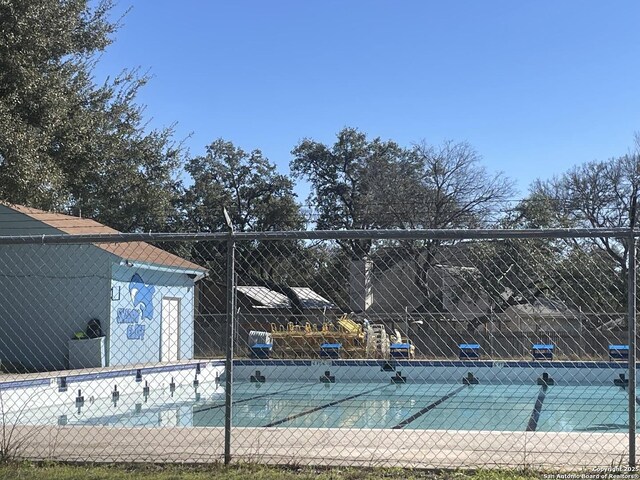 view of pool