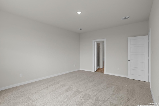 4338 Clarisse St, New Braunfels, TX 78130 - carpeted empty room featuring baseboards and recessed lighting
