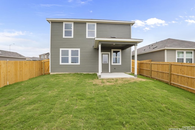 4338 Clarisse St, New Braunfels, TX 78130 - rear view of house with a patio
