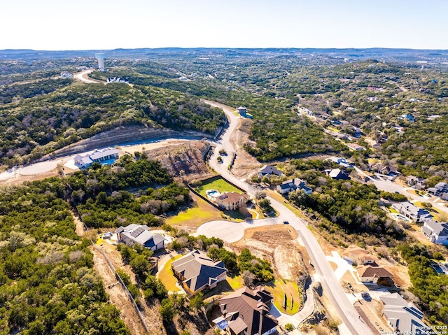 birds eye view of property featuring a residential view