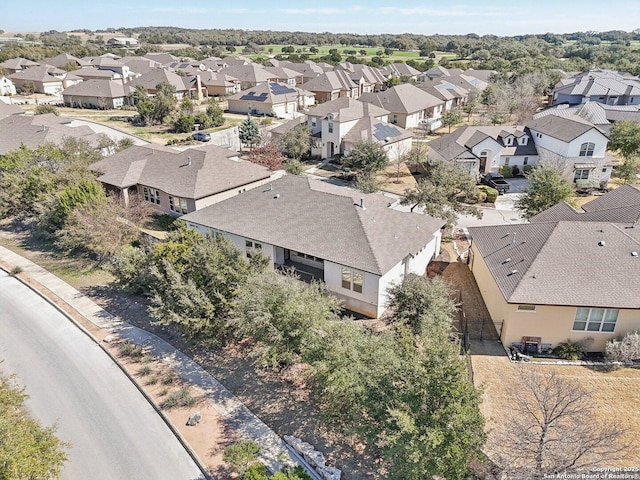 birds eye view of property featuring a residential view