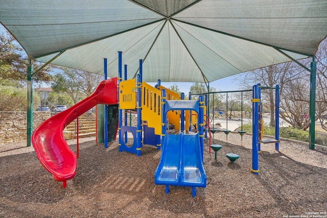 view of communal playground