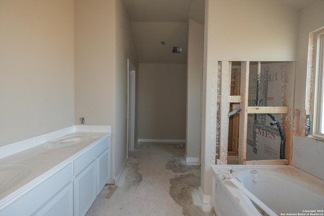 1522 Silver Run, New Braunfels, TX 78130 - bathroom featuring a bath and vanity
