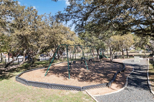 view of community playground