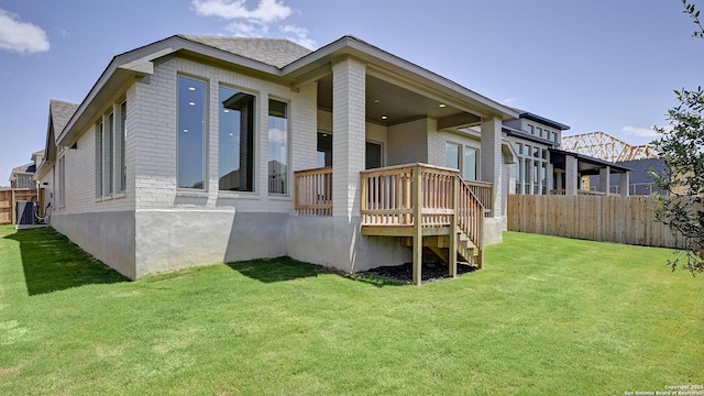 12326 Fort Jyn, San Antonio, TX 78245 - rear view of property with brick siding