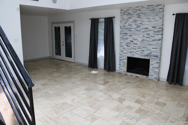 view of patio / terrace featuring french doors