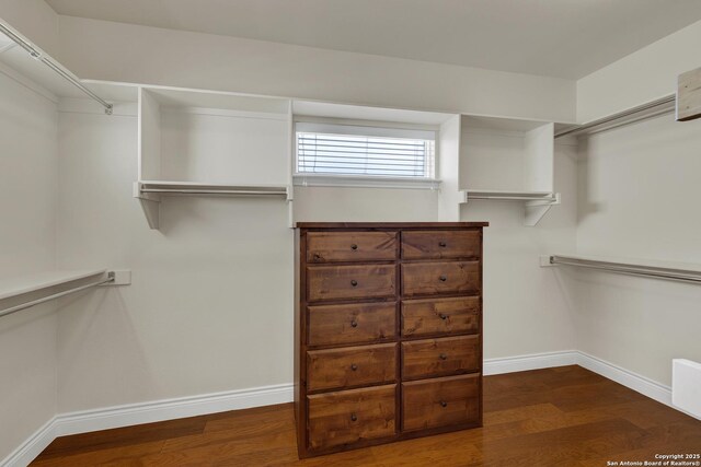 948 Hudson, New Braunfels, TX 78130 - spacious closet with wood finished floors