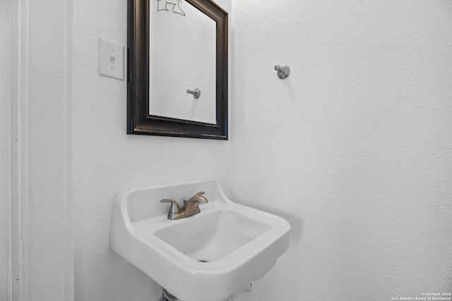 bathroom with a sink