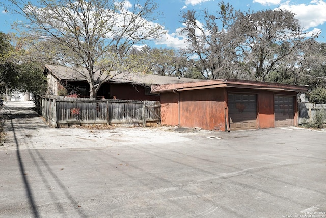 view of stable