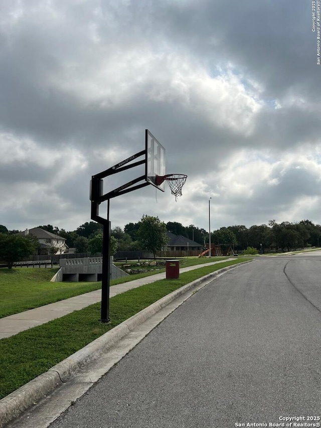 821 Walzem Msn, New Braunfels, TX 78132 - view of asphalt street featuring curbs and sidewalks