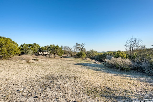 view of yard featuring a rural view