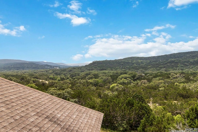 846 County Road 2763, Mico, TX 78056 - view of mountain feature featuring a wooded view