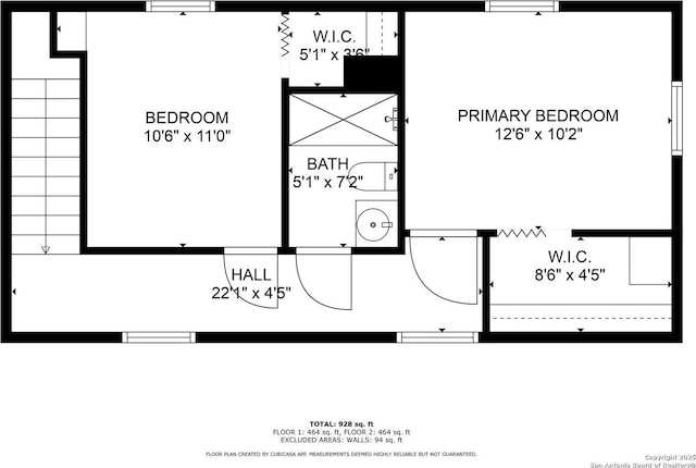 232 Hobart, San Antonio, TX 78237 - floor plan / room layout