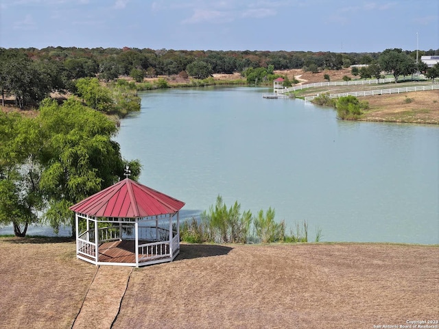 property view of water