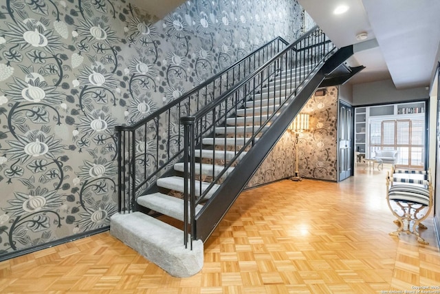 view of staircase