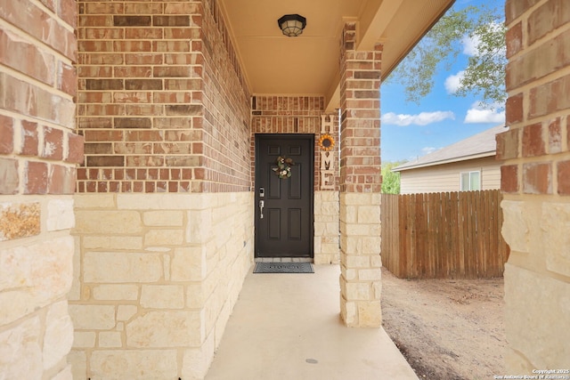 276 Cita Roost, San Antonio, TX 78253 - property entrance featuring brick siding and fence