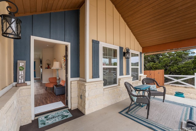 view of patio / terrace