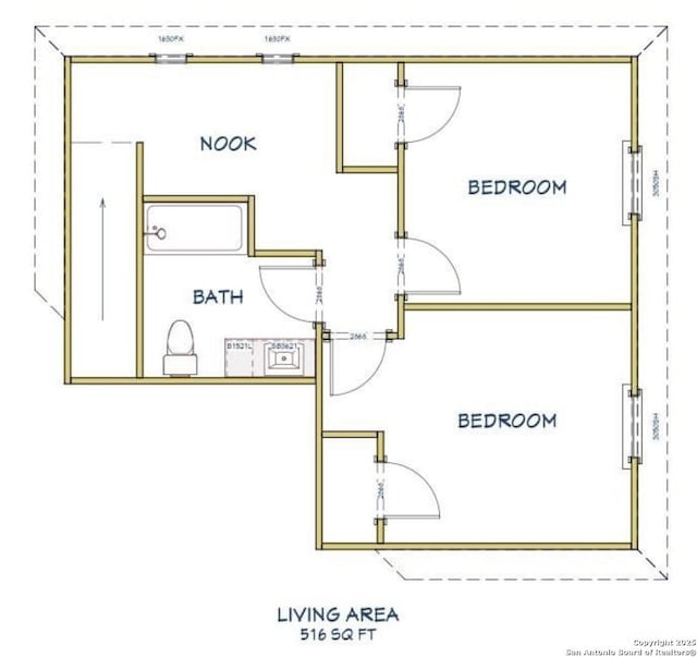 view of layout