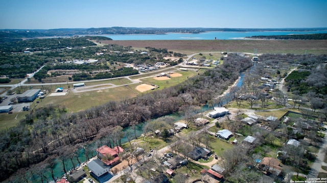1684 Rocky Riv, Canyon Lake, TX 78133 - aerial view of property's location featuring a nearby body of water
