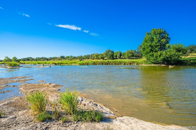 property view of water