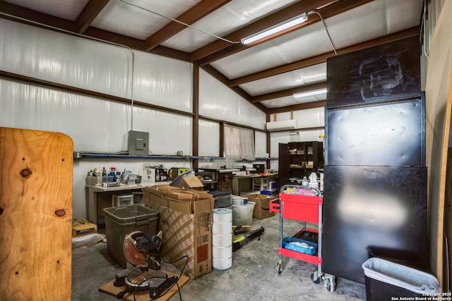 storage room featuring a garage