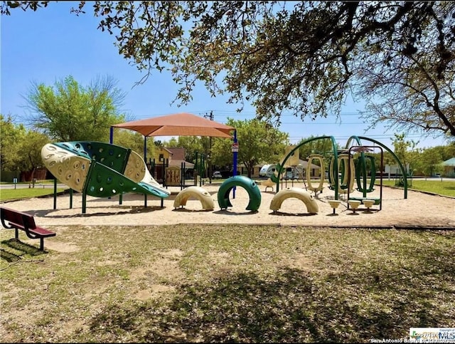 view of communal playground