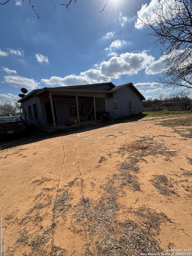 view of rear view of house