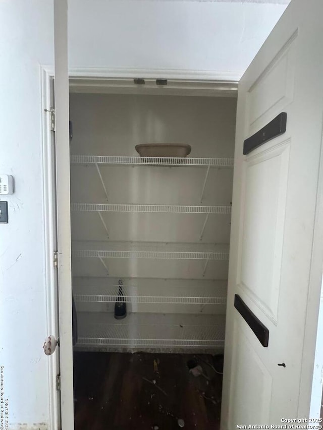 view of closet