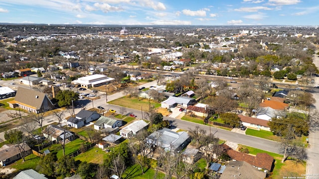 bird's eye view featuring a residential view